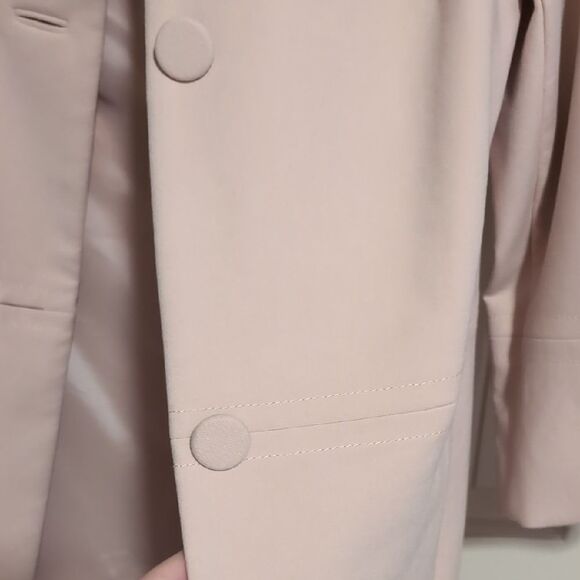 Talbots Women's Blush Pink Blazer-Coat - Picture 8 of 16